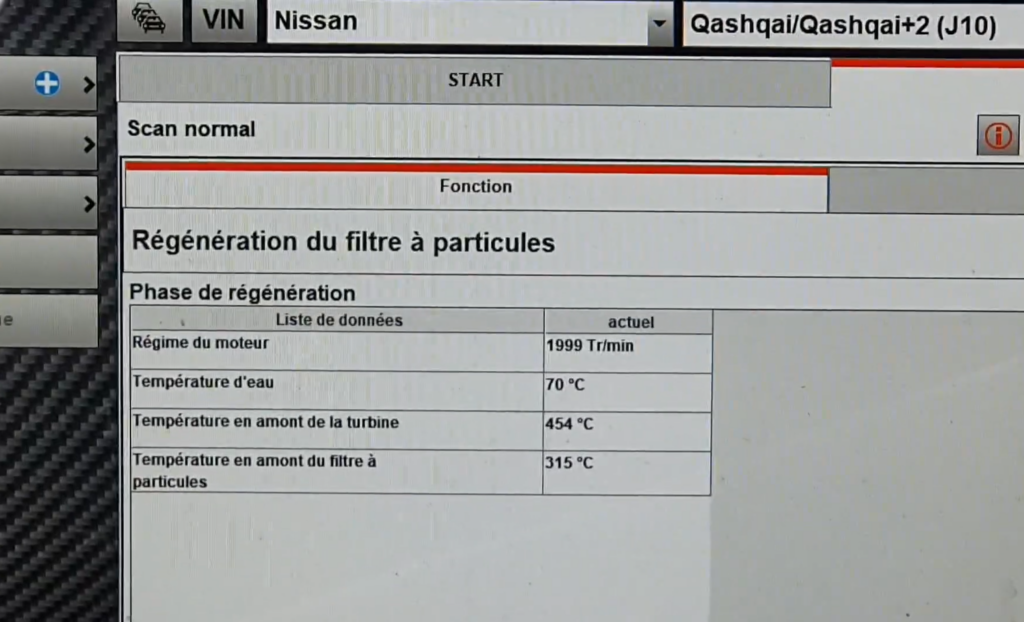 decalaminage a lhydrogene nettoyage du fap sur nissan qashqai