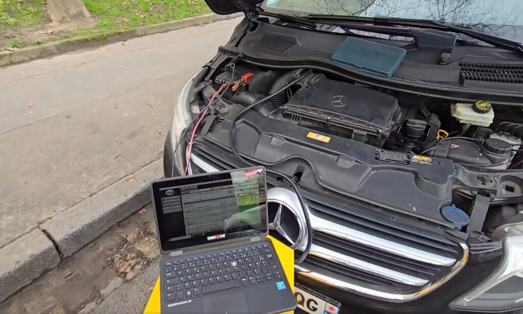 decalaminage a lhydrogene sur mercedes benz vito