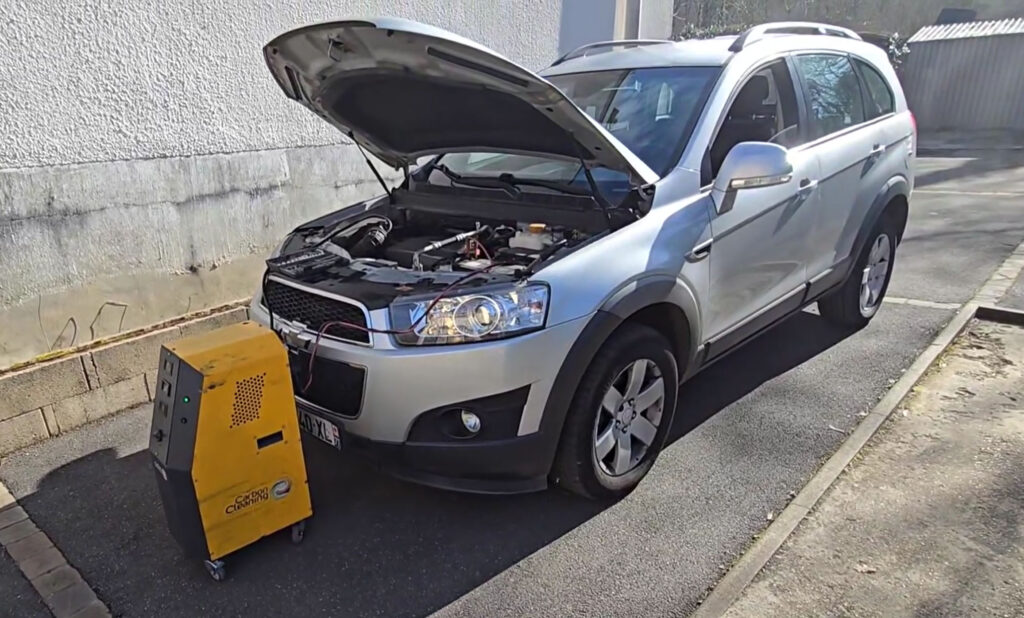 regeneration force du fap sur chevrolet captiva