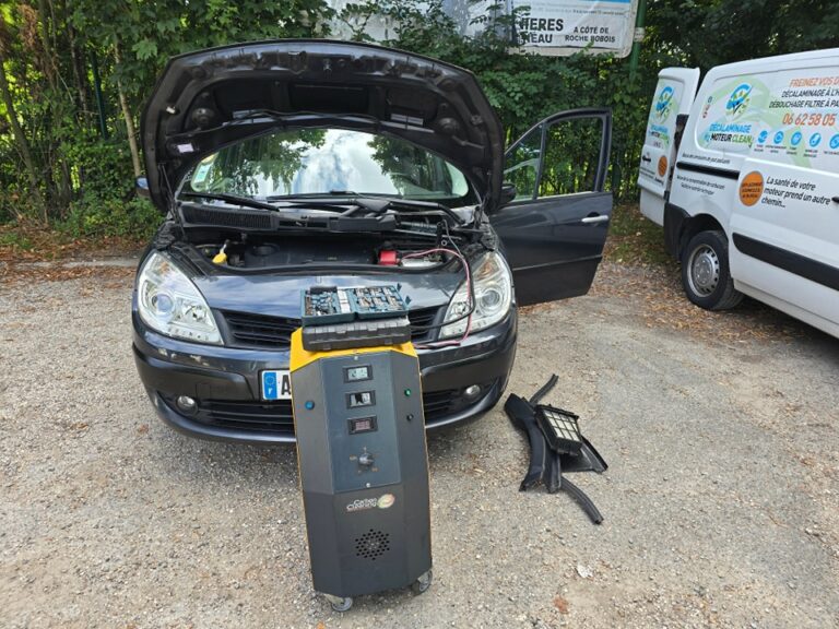 decalaminage a lhydrogene sur renault scenic et megane01