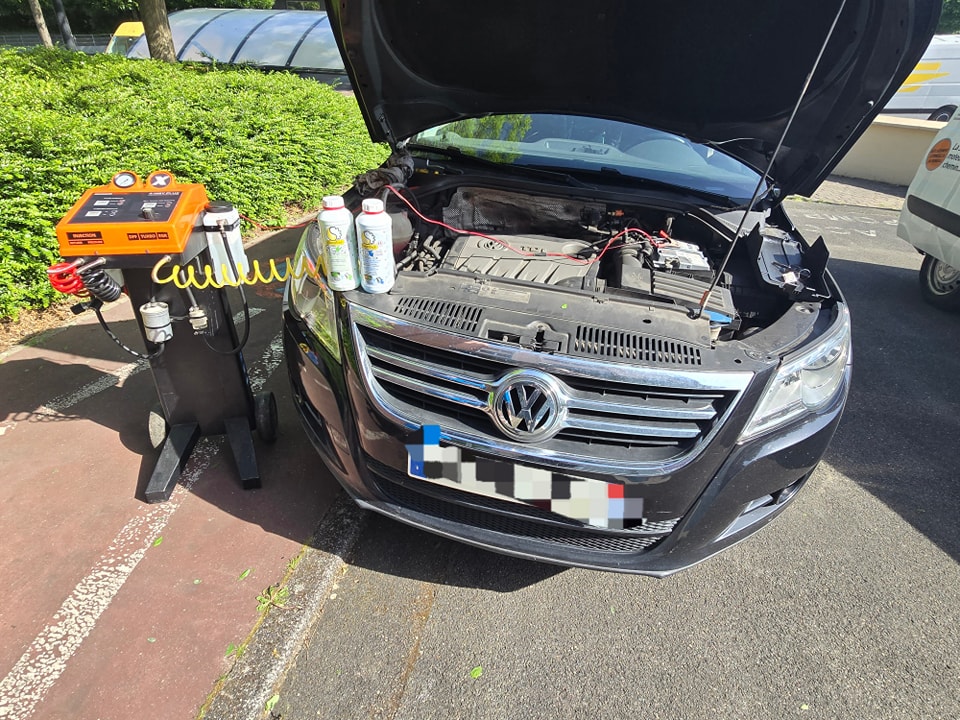 nettoyage du fap sur volkswagen tiguan1