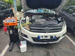 Nettoyage FAP sur Volkswagen Tiguan1
