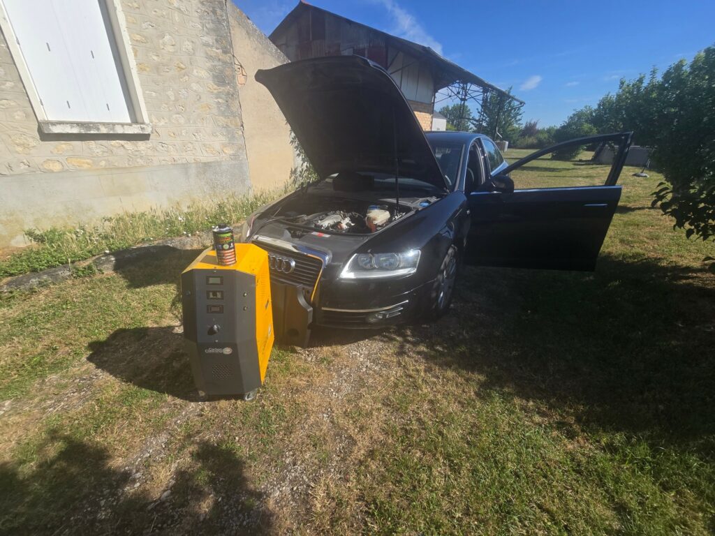 decalaminage sur audi a61