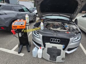 nettoyage du fap sur audi a41