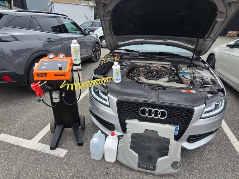 nettoyage du fap sur audi a41