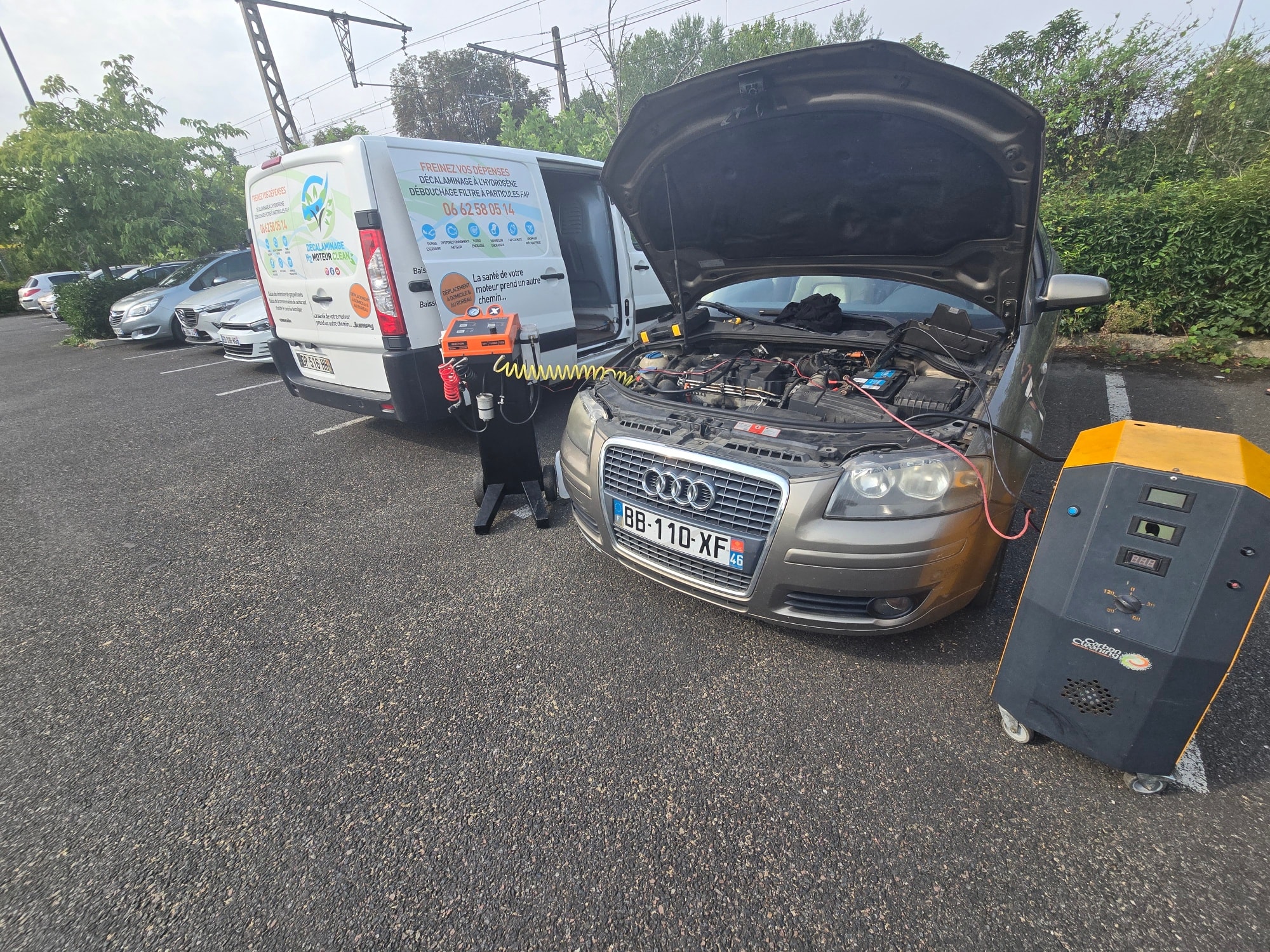 nettoyage du fap sur audi a31