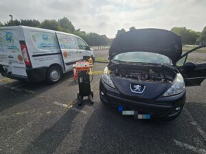 nettoyage du fap sur peugeot 2071