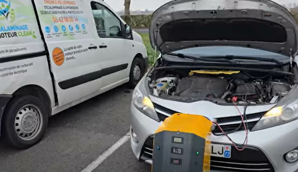 decalaminage sur toyota versos