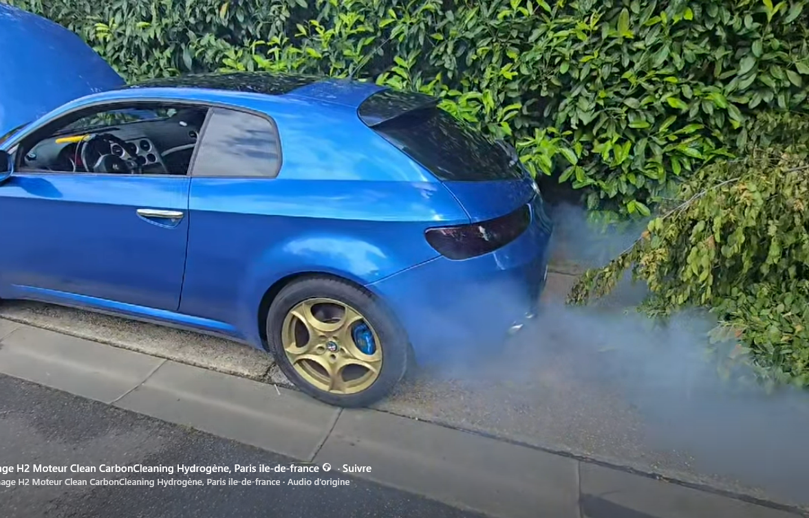 Décalaminage à l'hydrogène CarbonCleaning sur Alpha Romeo Brera